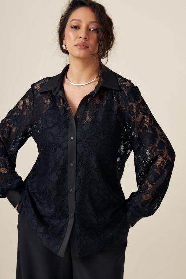 Б2600 Рубашка (НСК) большие размеры plus size оптом от производителя Б2600 Рубашка (НСК) большие размеры plus size оптом
